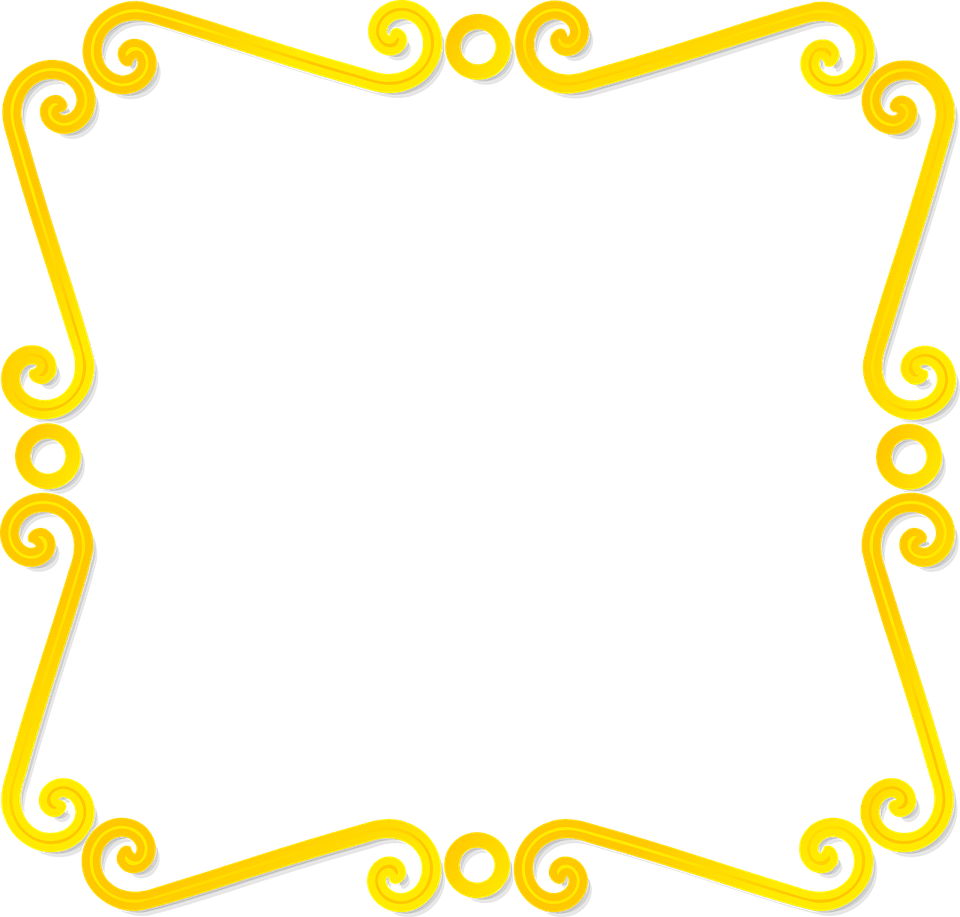 Gold Royal Border PNG