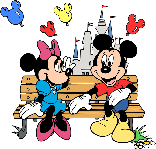 Mickey And Minnie PNG