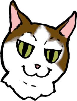 Polite Cat PNG