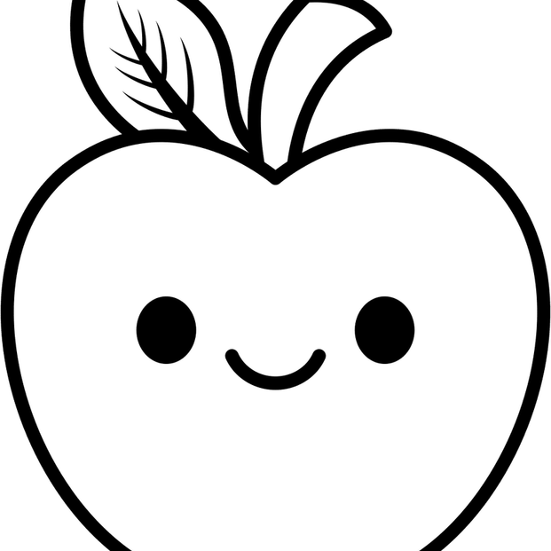 Apple Drawing PNG