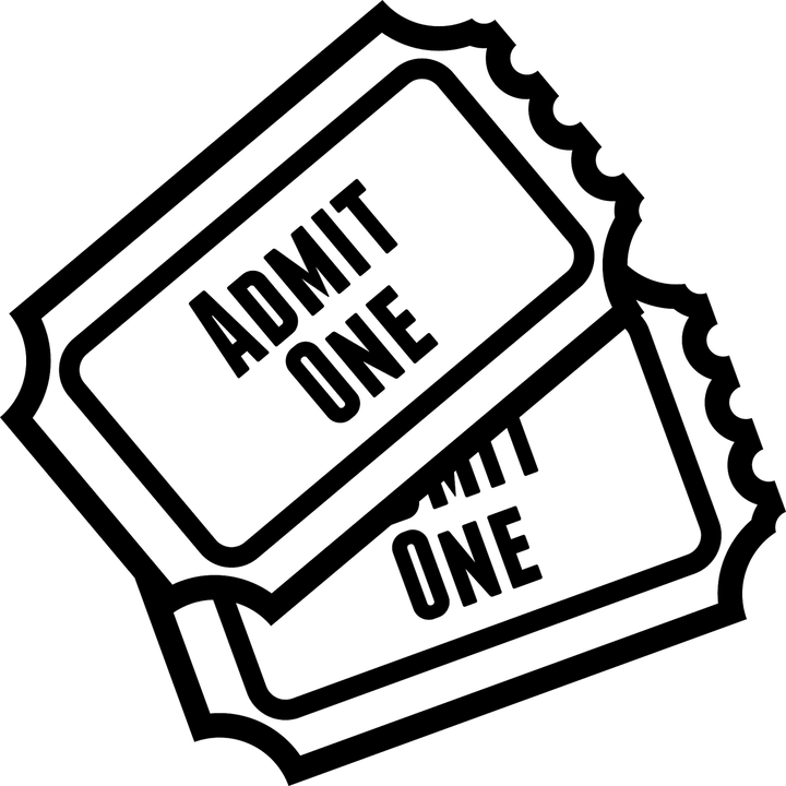 Ticket Emoji PNG