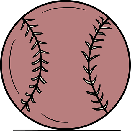 Rustic Baseball PNG