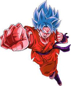 Blue Goku PNG