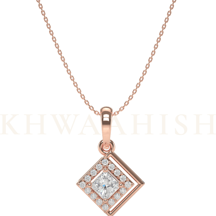 Gold Diamond Chain PNG