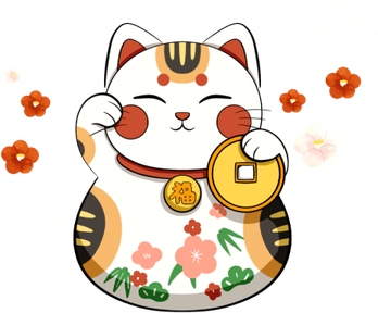 Japanese Lucky Cat PNG