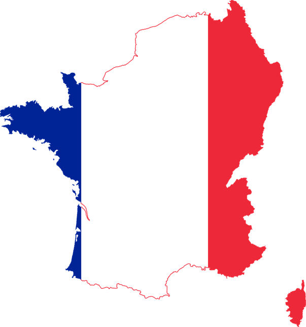 French Flag PNG