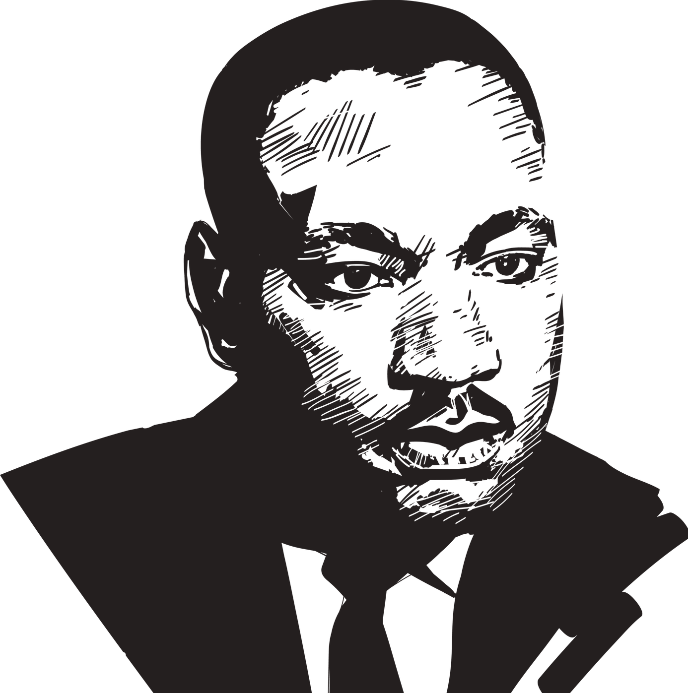 Martin Luther King Jr PNG