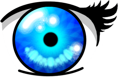 Blue Eyes Anime PNG