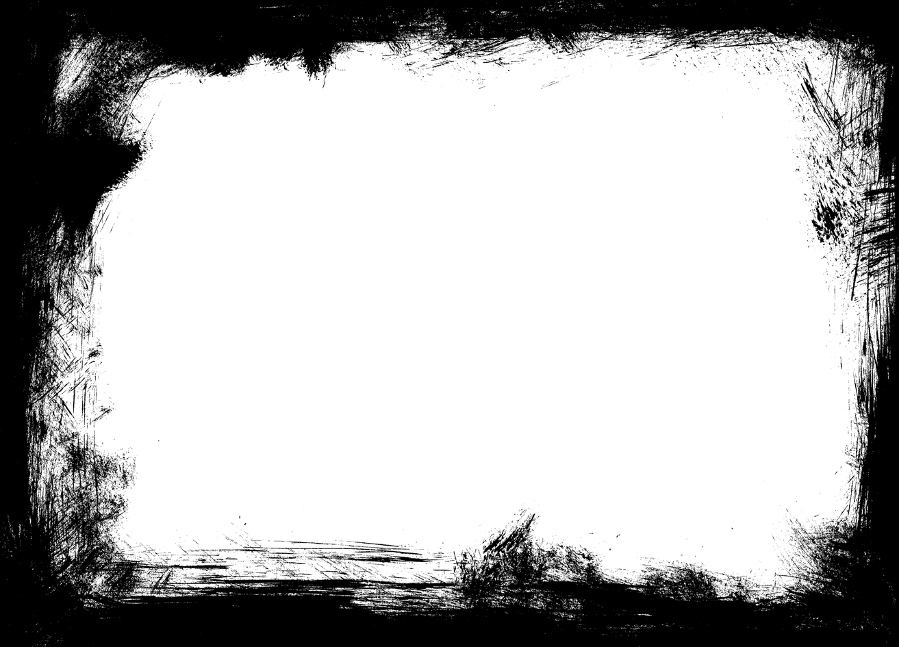 Grunge Frame PNG