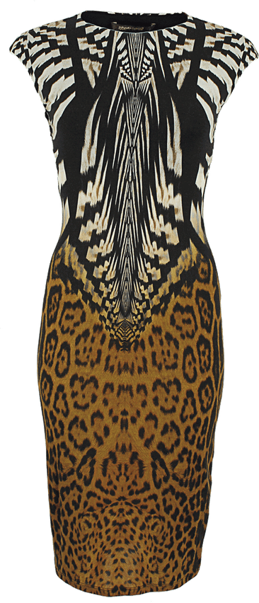 Animal Print Dress PNG