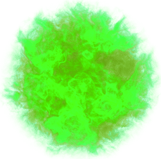 Green Flame PNG