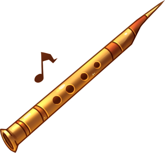 Bamboo Flute PNG
