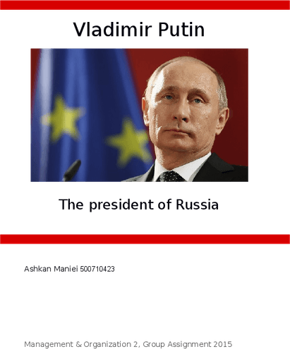 Vladimir Putin PNG