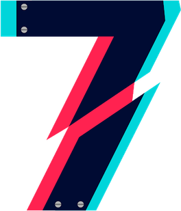 7 Number PNG