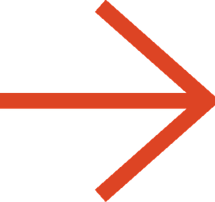 Red Arrow Thin PNG
