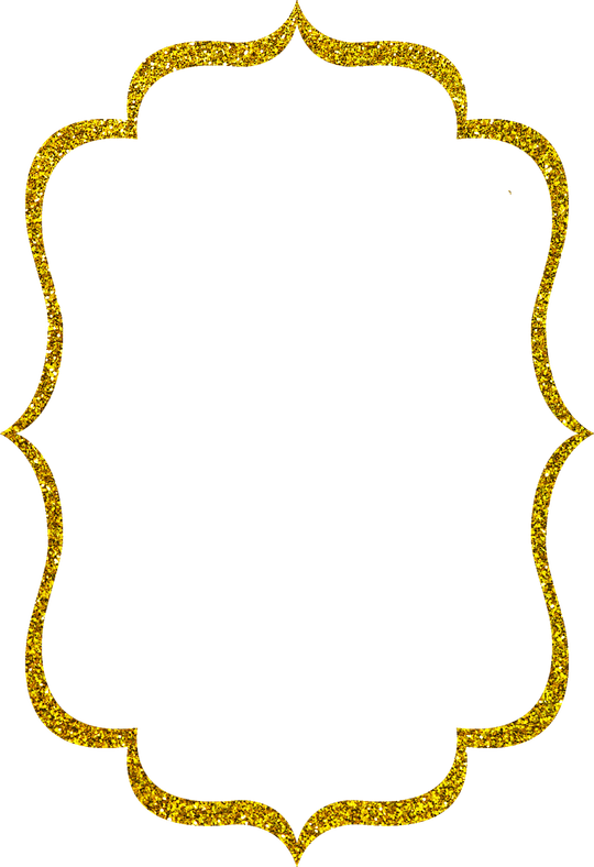 Glitter Frame PNG