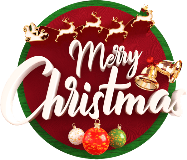 Merry Christmas Banner PNG