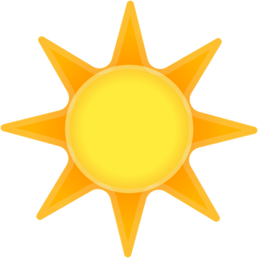 Sun Emoji PNG