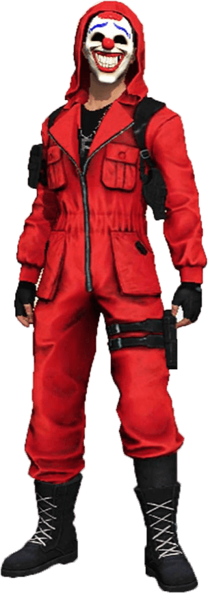 Money Heist Dress PNG