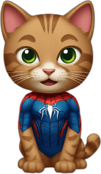 Spider Cat PNG
