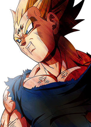 Majin Vegeta PNG