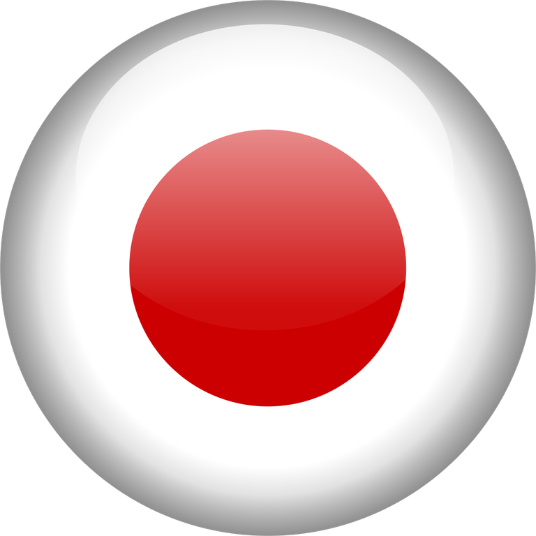 Japanese Red Circle PNG