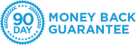 90 Day Money Back Guarantee PNG