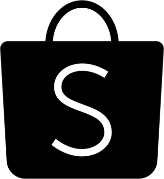 Shopee Logo Black PNG