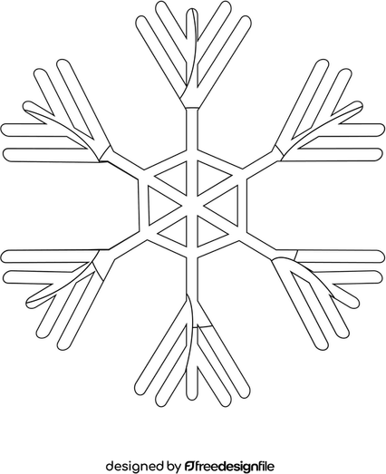 White Snowflake PNG