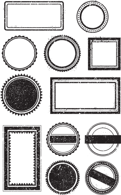 Distressed Border PNG