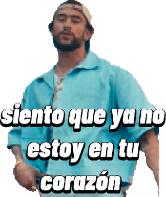 Corazon De Bad Bunny PNG
