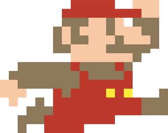 Retro Mario PNG