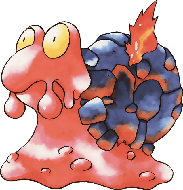 Magcargo Pokemon PNG