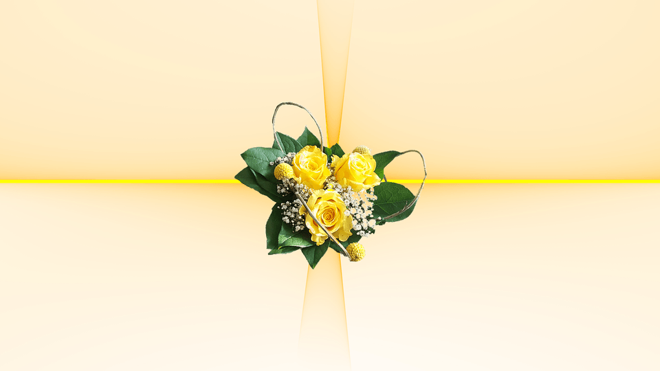 Pastel Yellow Flower PNG