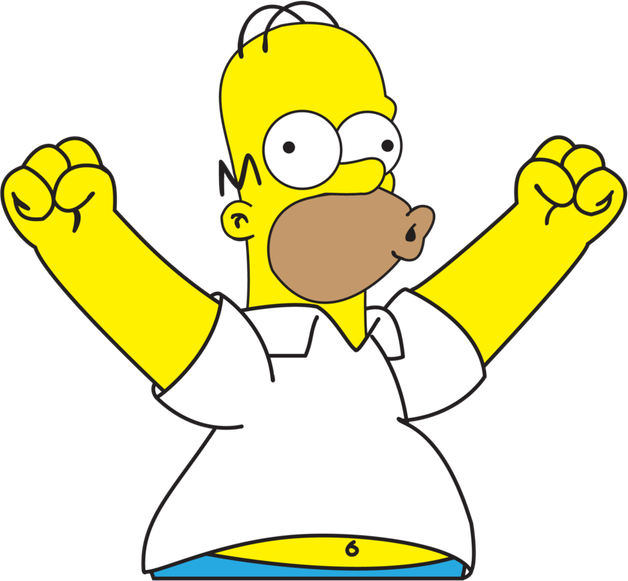 Homer Woohoo PNG