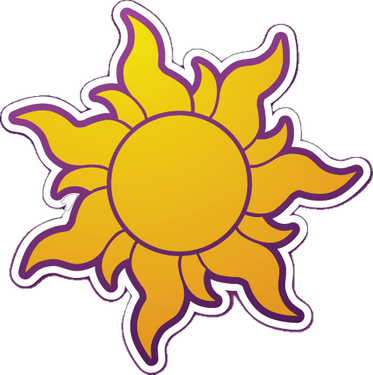 Rapunzel Sun PNG