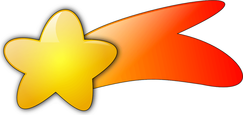 Purple Shooting Star PNG