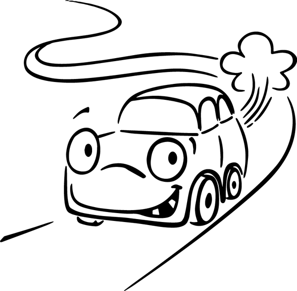 Speedy Car PNG