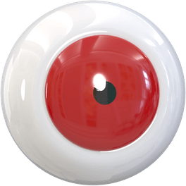 Red Angry Eyes PNG