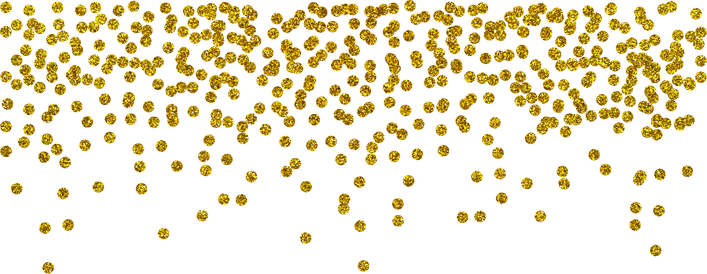 Gold Confetti PNG