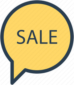 Sale Bubble PNG