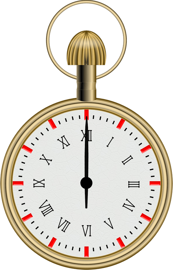 Alice In Wonderland Clock PNG