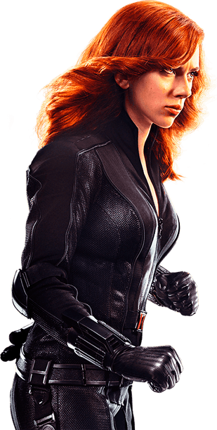 Scarlett Johansson Black Widow PNG