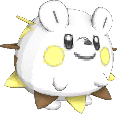 Togedemaru Pokemon PNG