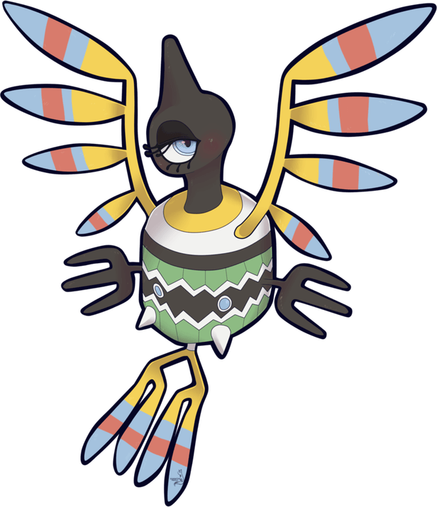 Sigilyph Pokemon PNG