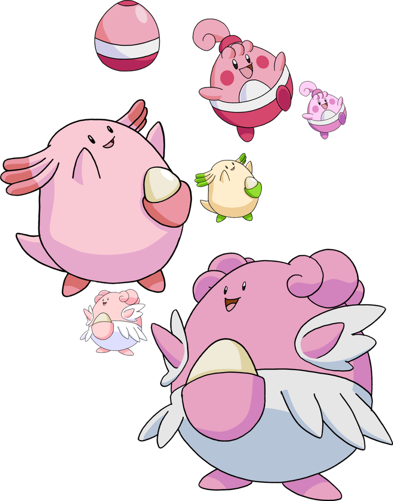 Happiny Pokemon PNG