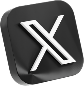 X Logo Black PNG