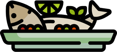 Steamed Fish PNG