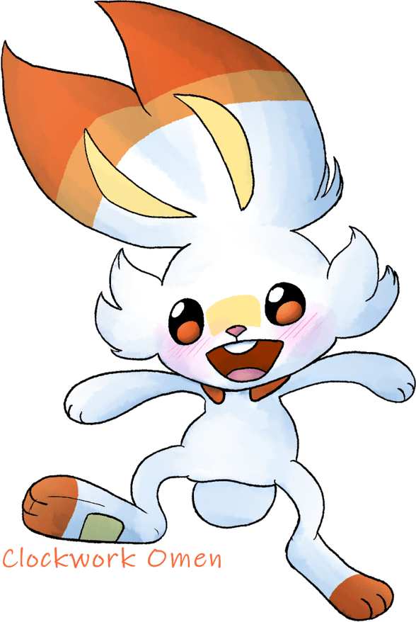 Scorbunny Pokemon PNG