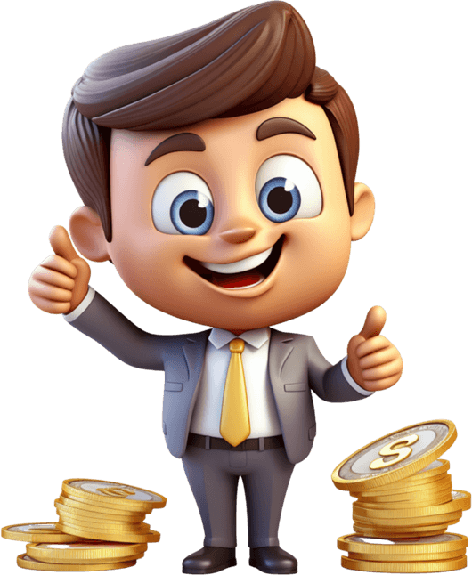 Guy With Money PNG